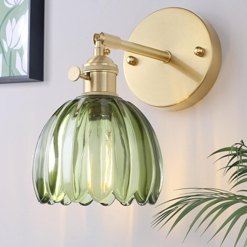 Tulip wall sconce on sale